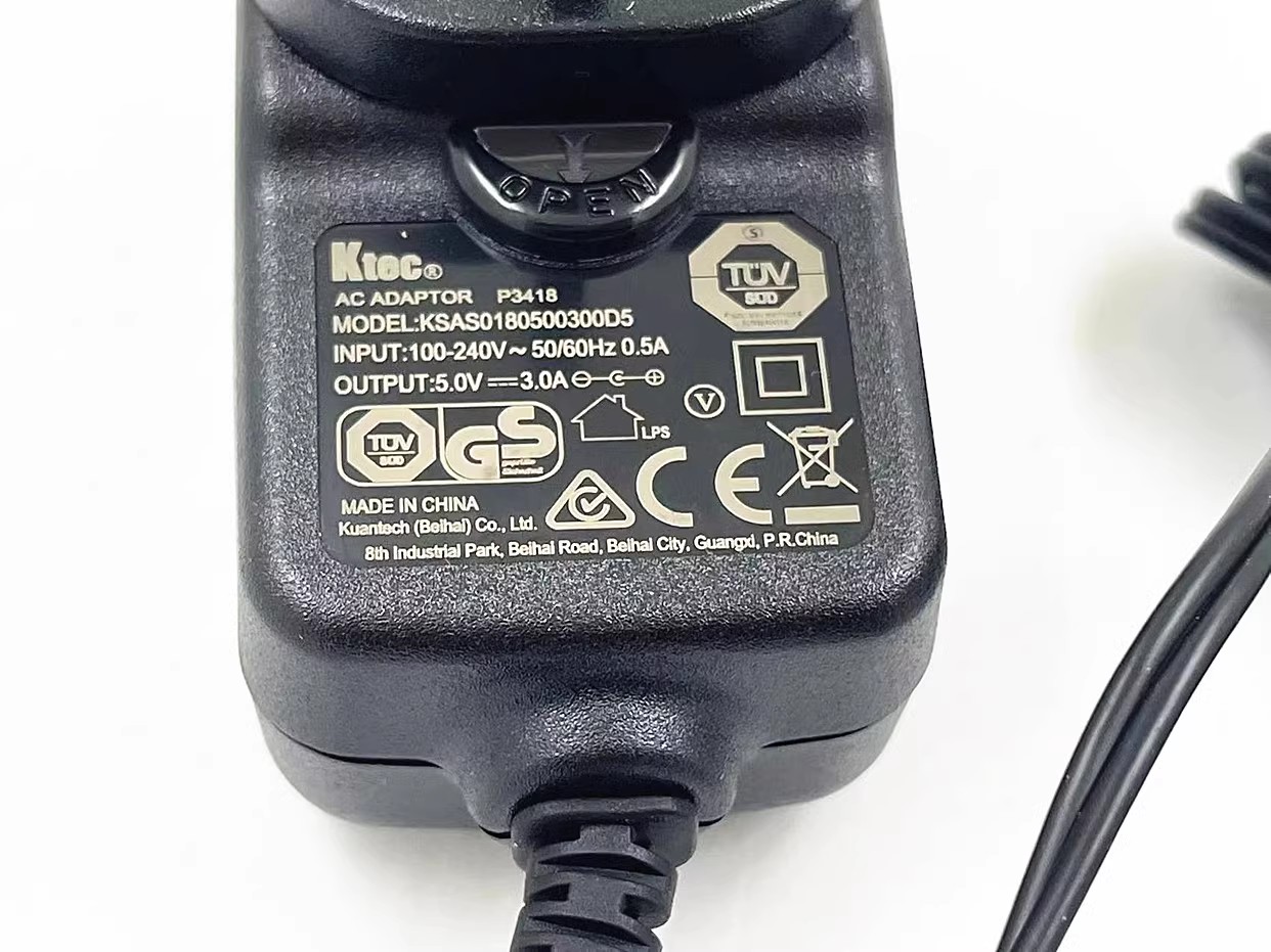 *Brand NEW* KSAS0180500300D5 KTEC 5V 3A AC ADAPTER POWER Supply